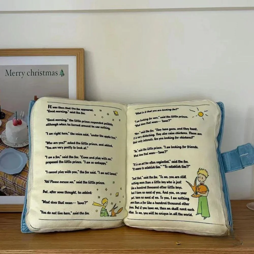 Cushion - Cartoon Book Cushion - Cute - children's pillow -  - #tag1#
