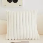 Cushion Rabbit fur Wonderfully comfortable Soft and plush tag1