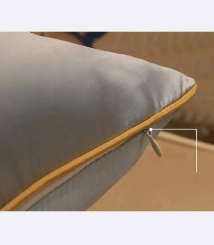 Cushion Cover Crane Embroidered Silk Sating 45x45cm -  - #tag1#