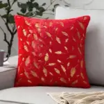 Cushion Cover Feather Fur tag1
