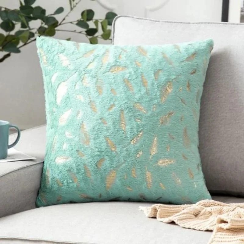 Cushion Cover Feather Fur -  - #tag1#