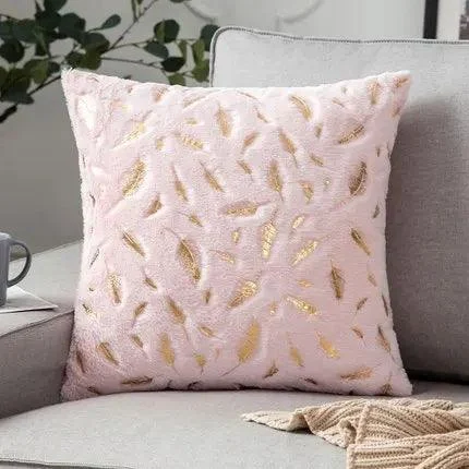 Cushion Cover Feather Fur -  - #tag1#