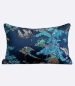Cushion Cover Wild Life Pillow Case Embroidered Jacquard tag1