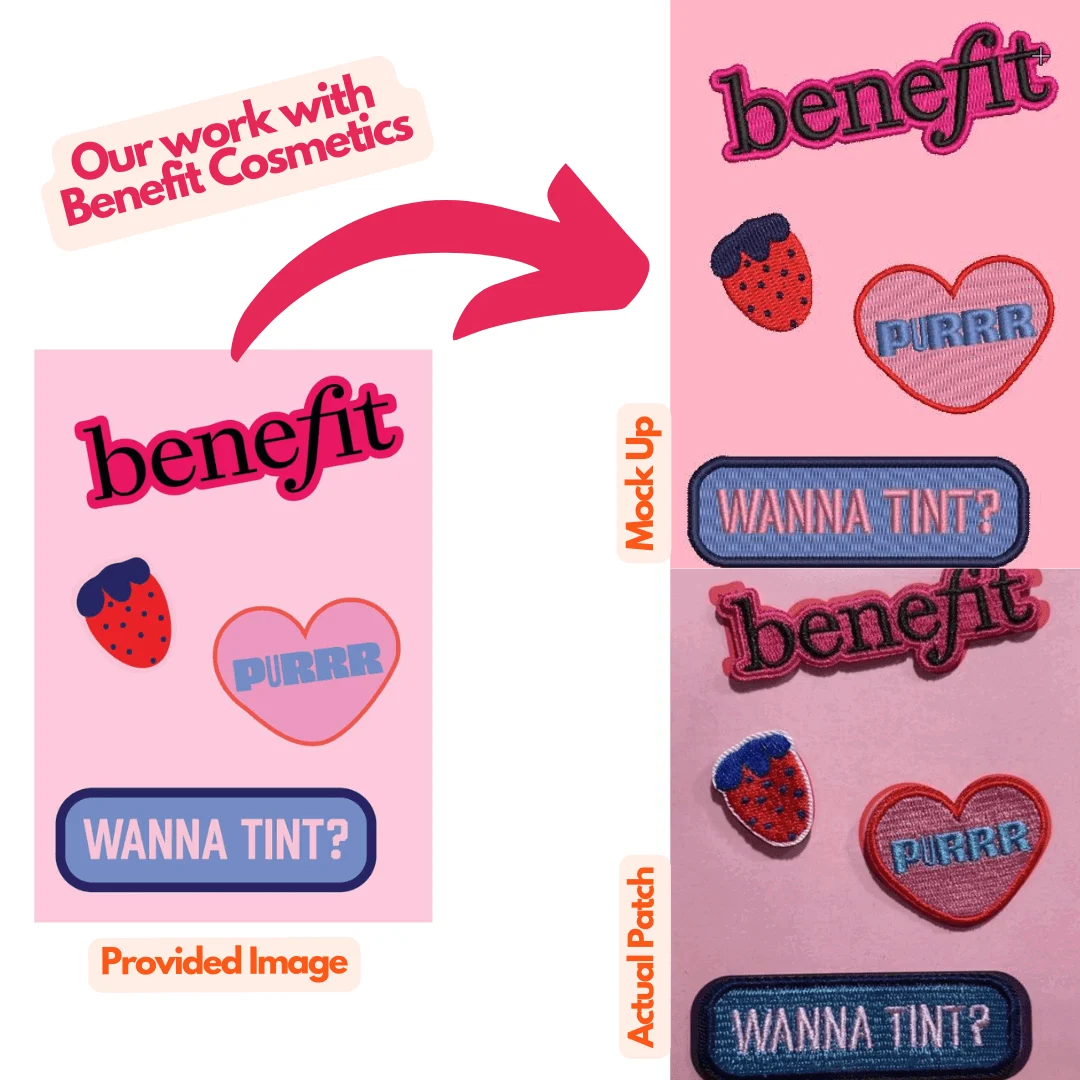 Custom Iron On and Velcro Embroidery Patches -  - #tag1#