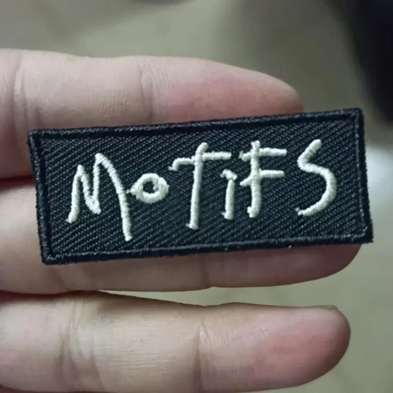 Custom Iron On and Velcro Embroidery Patches tag1