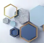 Custom Murals Wallpaper Modern 3D Stereo Abstract Art tag1