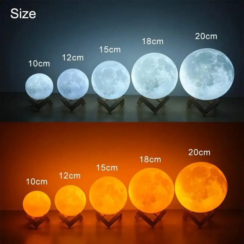 Custom Photo Moon Lamp