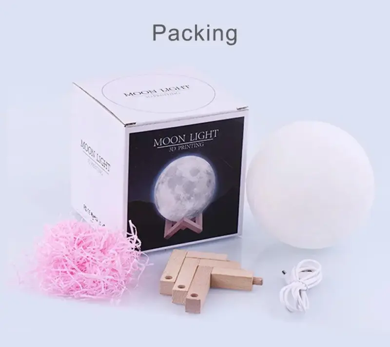 Custom Photo Moon Lamp