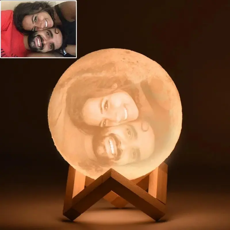 Custom Photo Moon Lamp