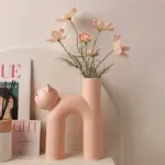 Cute-Cat-Vase-Cathead-H-shaped-Tube-Vase-Flower-Arrangement-Hydroponics-Accessories-Home-Furnishing-Decoration-Vases Cute Cat Vase Cathead H shaped Tube Vase Flower Arrangement Hydroponics Accessories Home Furnishing Decoration Vases