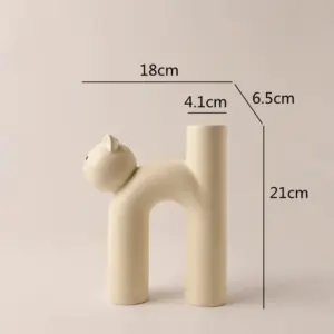 PurrPose - H-shaped flower vase for cats
