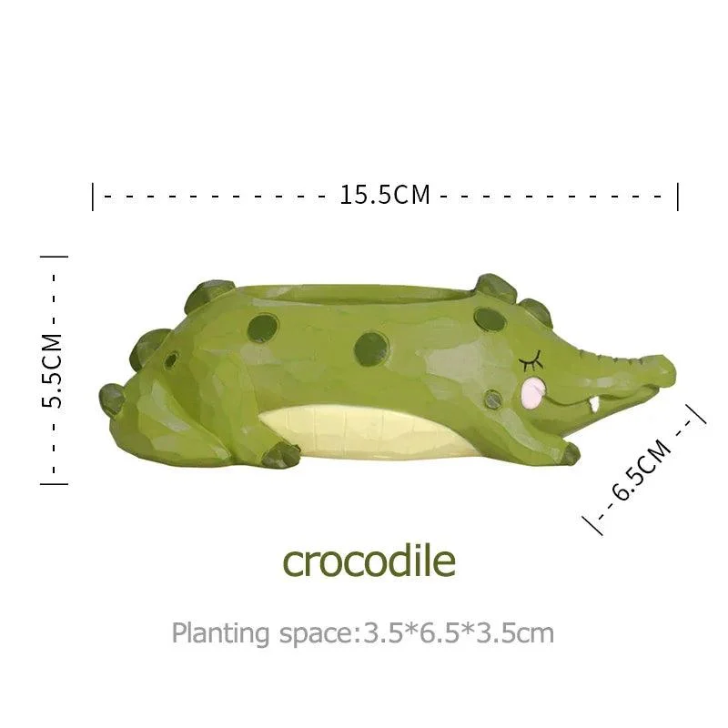 Cute Animal Flower Pots for Succulents: Charming Home Décor Delights -