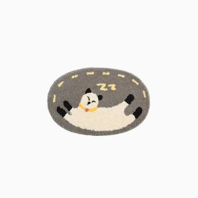 Cute Animal Hand Crafted Bath Mat