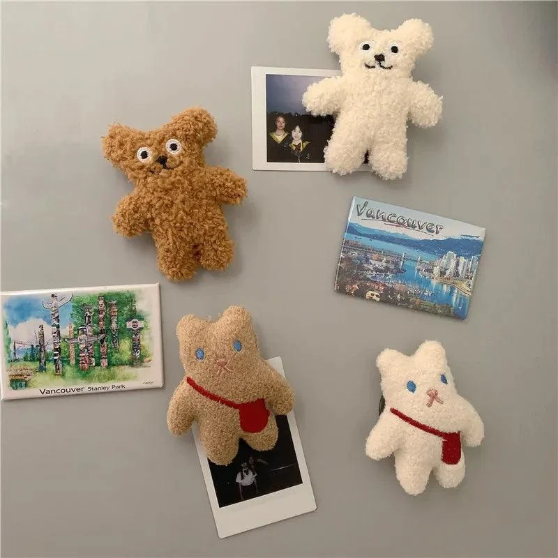 Cute Bear 3D Stereo Refrigerator Sticker -  - #tag1#