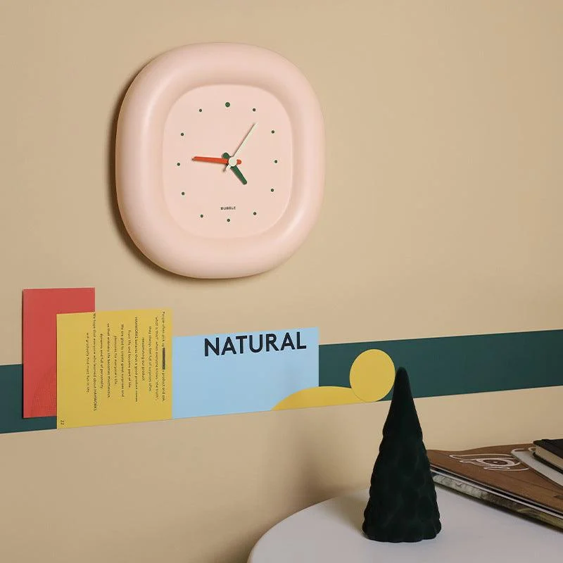 Cute Bubble Table and Wall Clock for Kids Room 7 inches -