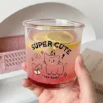 Cute Cartoon Animal Glass Cup tag1