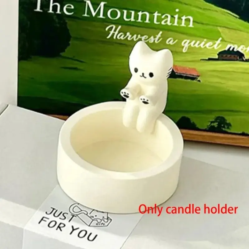 Cute Cat Candle Holder tag1