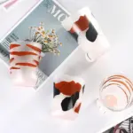 Cute Cat Paw Glass Cup tag1