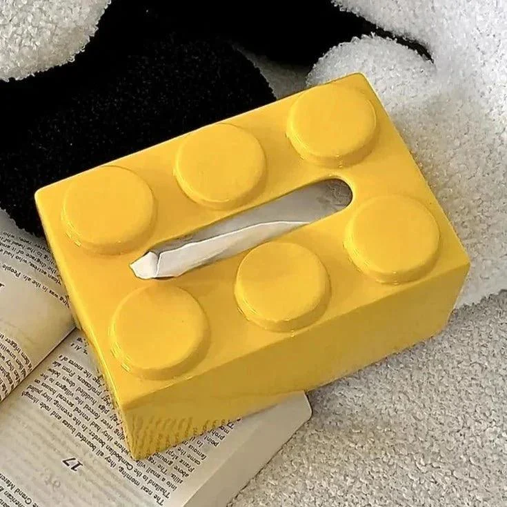 Cute Ceramic Building Blocks Tissue Box -  - #tag1#