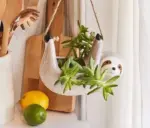 Cute Ceramic Slot Hanging Animal Vase