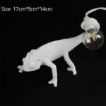 Cute Chameleon Wall Lamp Dorm Room Night Light Decor