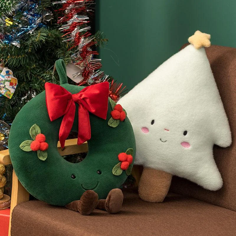 Cute Christmas Wreath Plushie -  - #tag1#