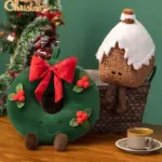 Cute Christmas Wreath Plushie tag1