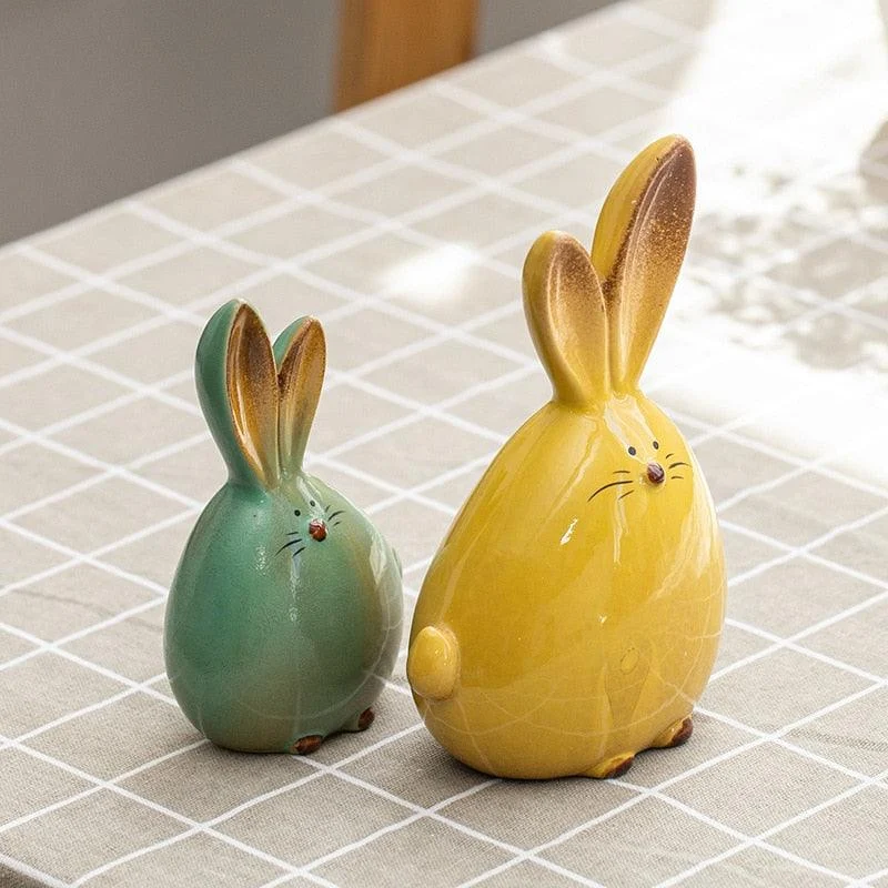 Cute Chubby Ceramic Bunny -  - #tag1#