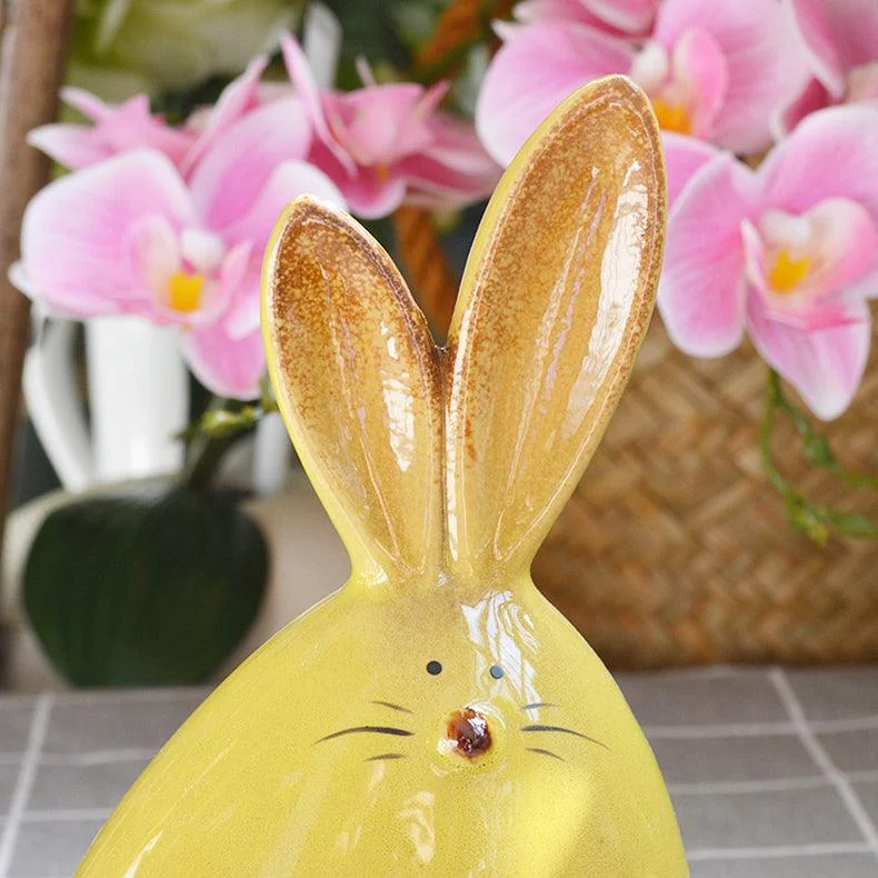 Cute Chubby Ceramic Bunny -  - #tag1#