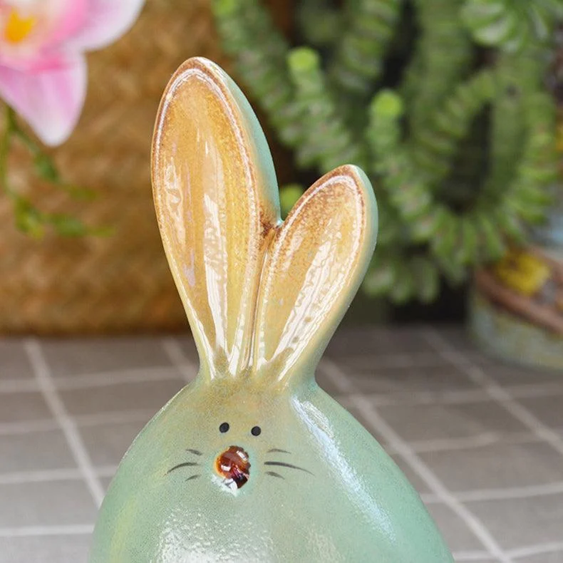 Cute Chubby Ceramic Bunny -  - #tag1#