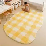 Cute Colorful Flower Thickened Decorative Rug Carpet Large Area Living Room