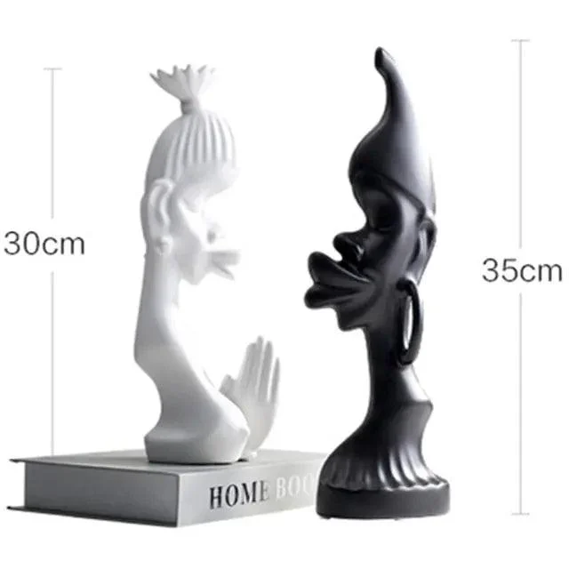 Cute Couple Figurines Set -