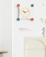 Cute Creative Silent Wall Decorative Clock for Kids Bedroom