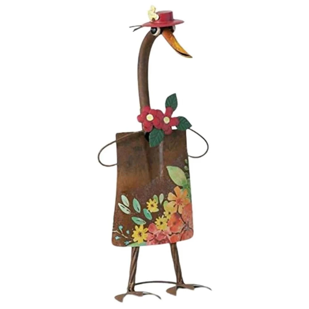 Cute Duck Garden Art Shovel Decoration -