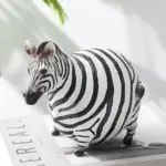 Cute Fat Zebra Statue