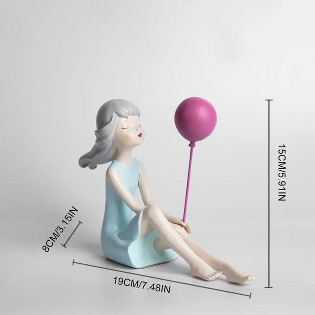 Cute Girl With Balloons -  - #tag1#