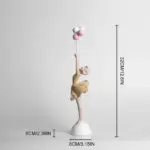 Cute Girl With Balloons tag1