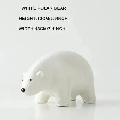 Cute Glazed Ceramic Animal Ornament -  - #tag1#