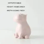 Cute Glazed Ceramic Animal Ornament tag1
