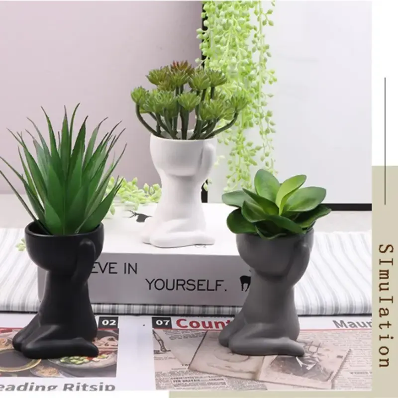 Cute Humanoid Portrait Vase