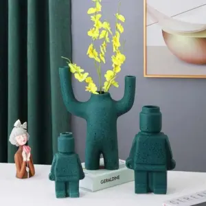 Cute Lego Body Vase - 