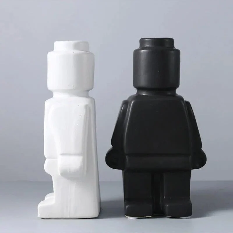 Cute Lego Body Vase -