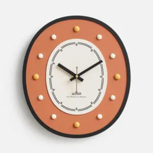 Cute Nordic Silent Wall Decorative Clock Gift