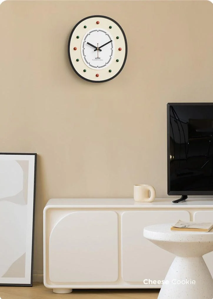 Cute Nordic Silent Wall Decorative Clock Gift -