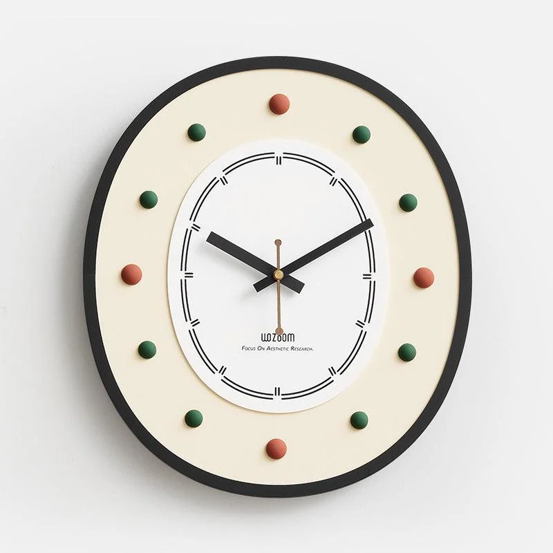 Cute Nordic Silent Wall Decorative Clock Gift -