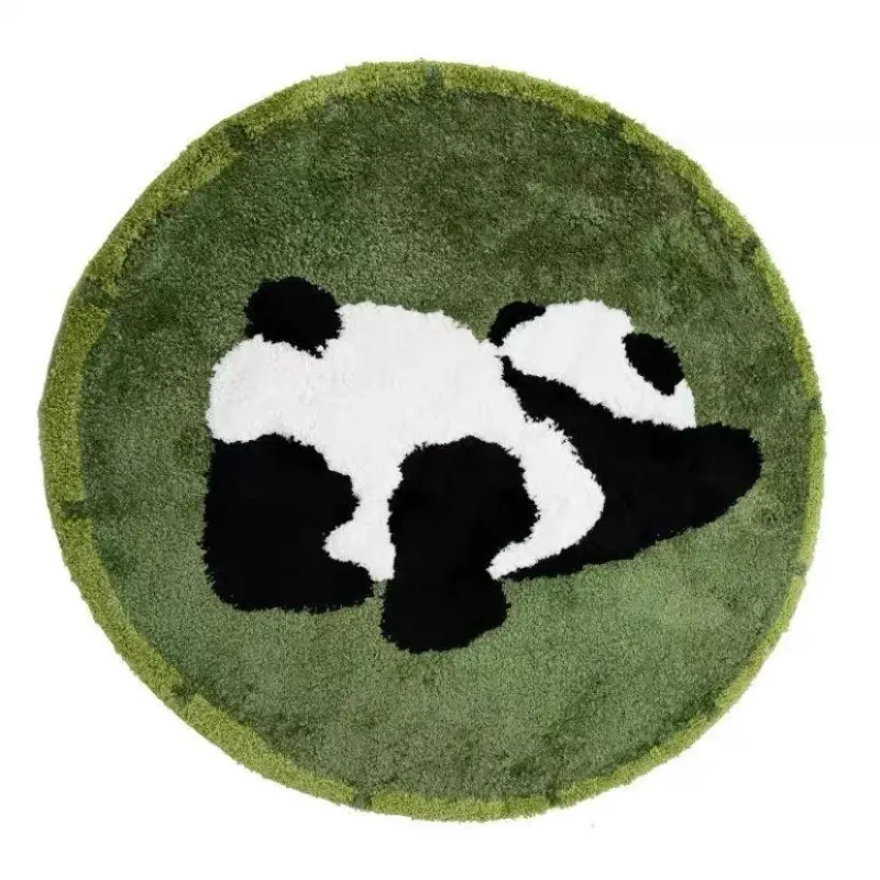 Cute Panda Rug tag1