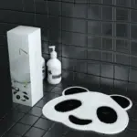 Cute Panda Silicone Bath Massage Mat with Suction Cups tag1