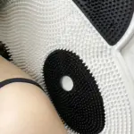 Cute Panda Silicone Bath Massage Mat with Suction Cups tag1
