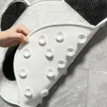 Cute Panda Silicone Bath Massage Mat with Suction Cups tag1