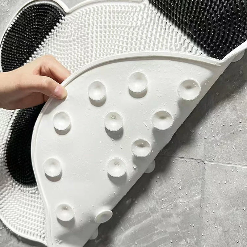 Cute Panda Silicone Bath Massage Mat with Suction Cups -  - #tag1#